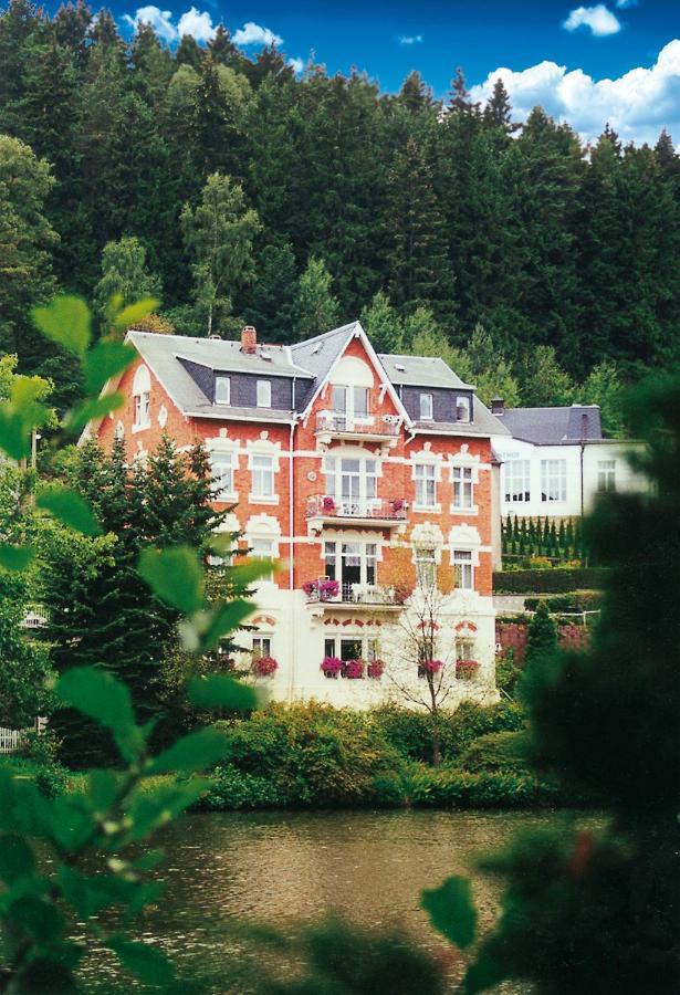 Hotel-Pension Schloss -Miramar Bad Elster Exteriör bild